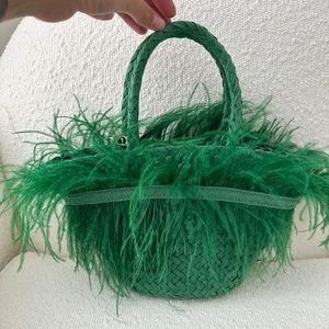 Brand New Zara Green Summer Bag